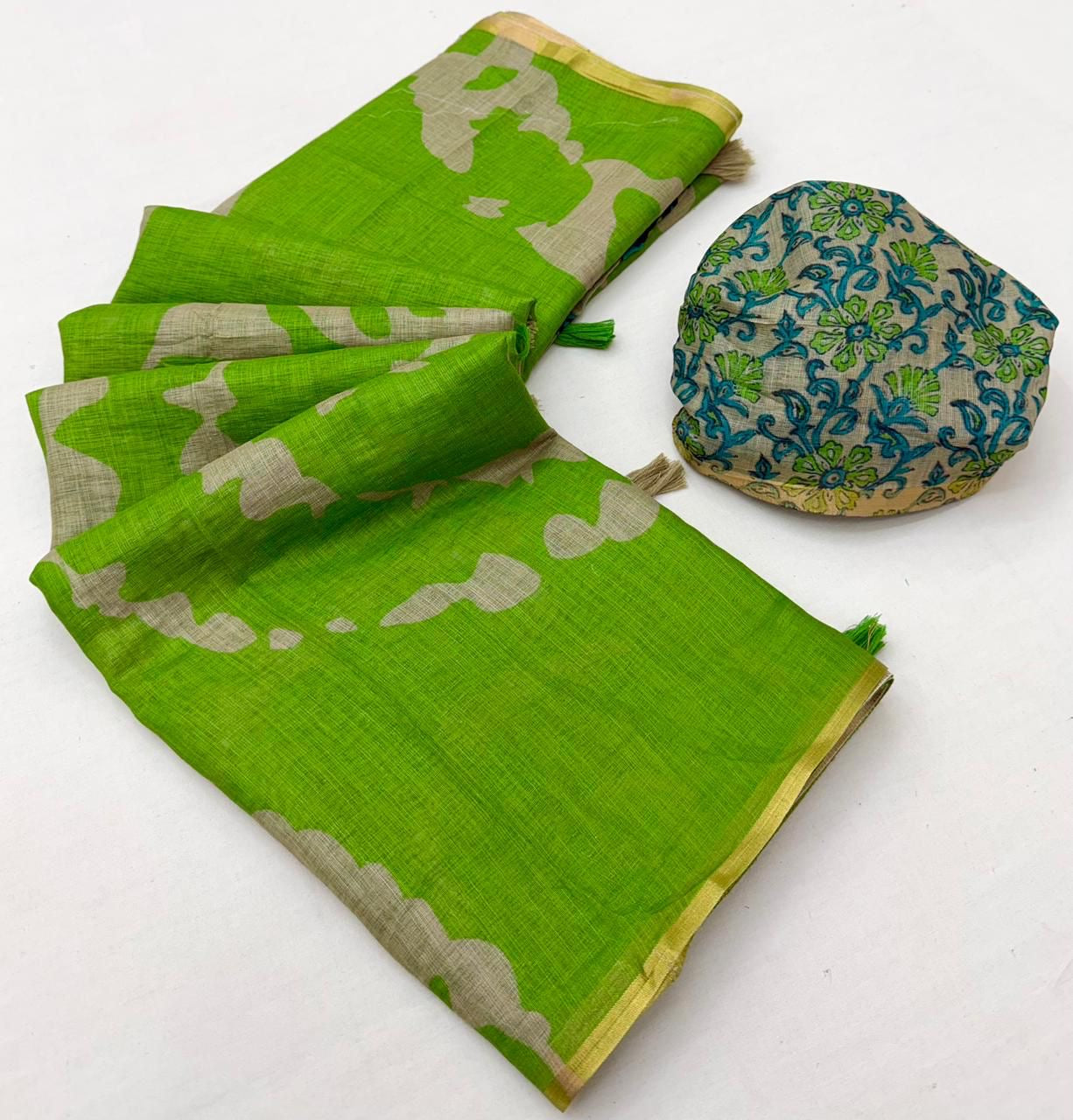 Lisha Kalamkari Sari