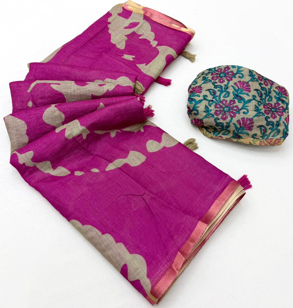 Lisha Kalamkari Sari