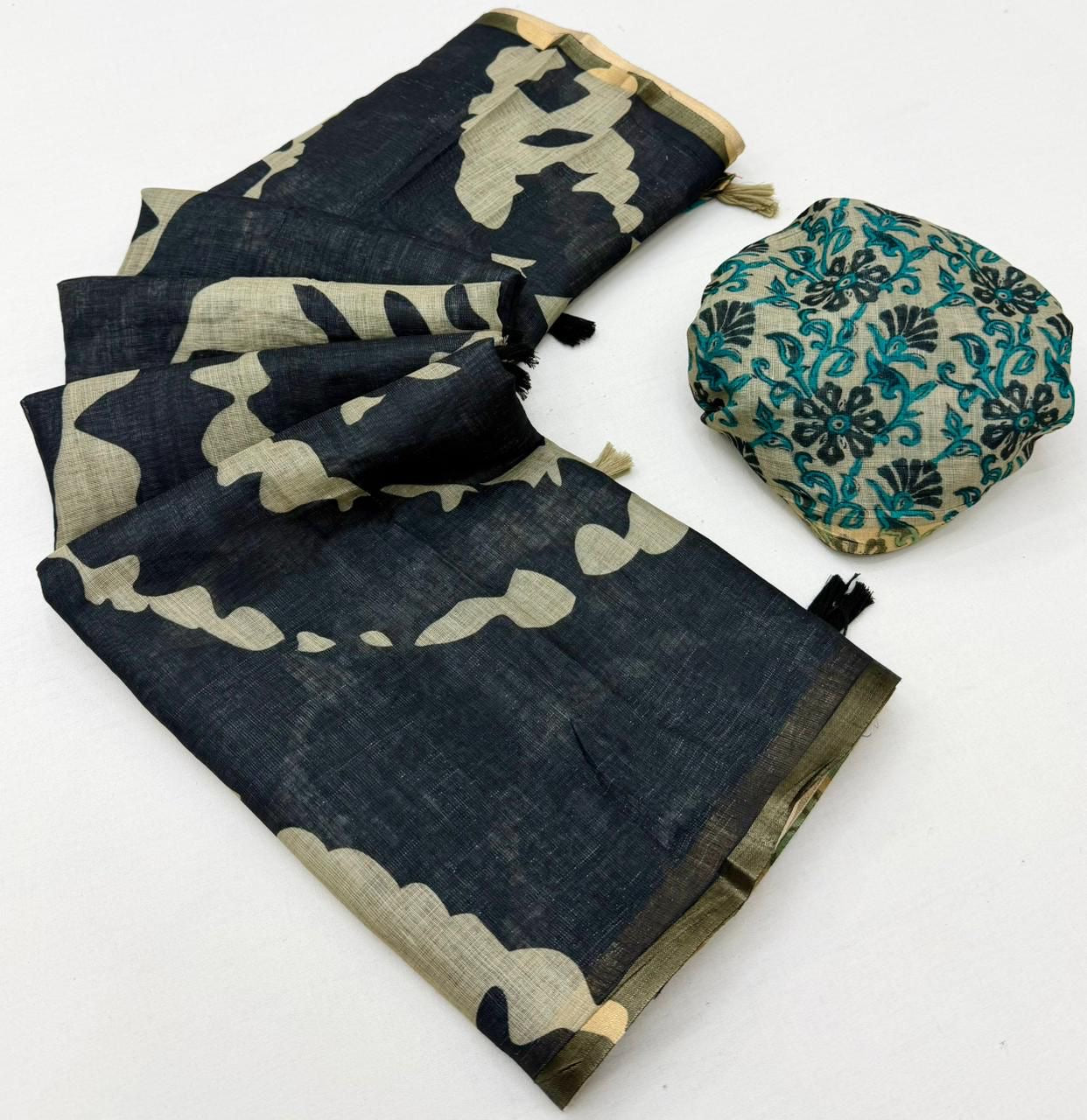 Lisha Kalamkari Sari