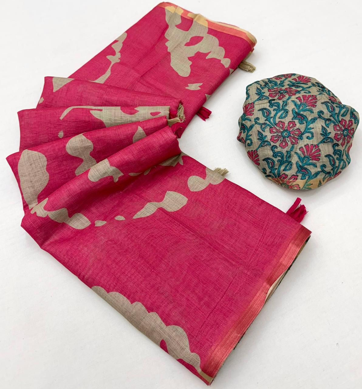 Lisha Kalamkari Sari