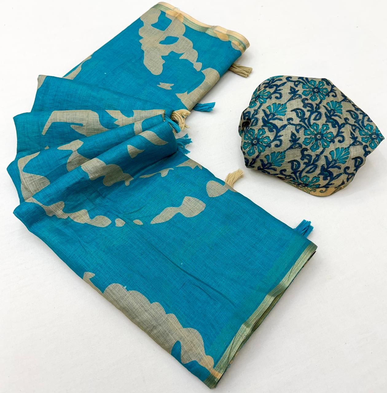 Lisha Kalamkari Sari
