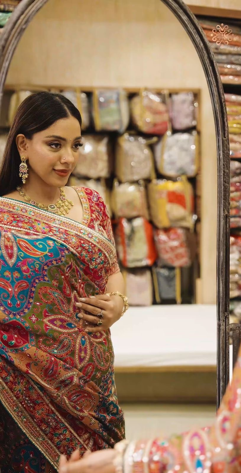 Riya Crepe Silk Statement Saree